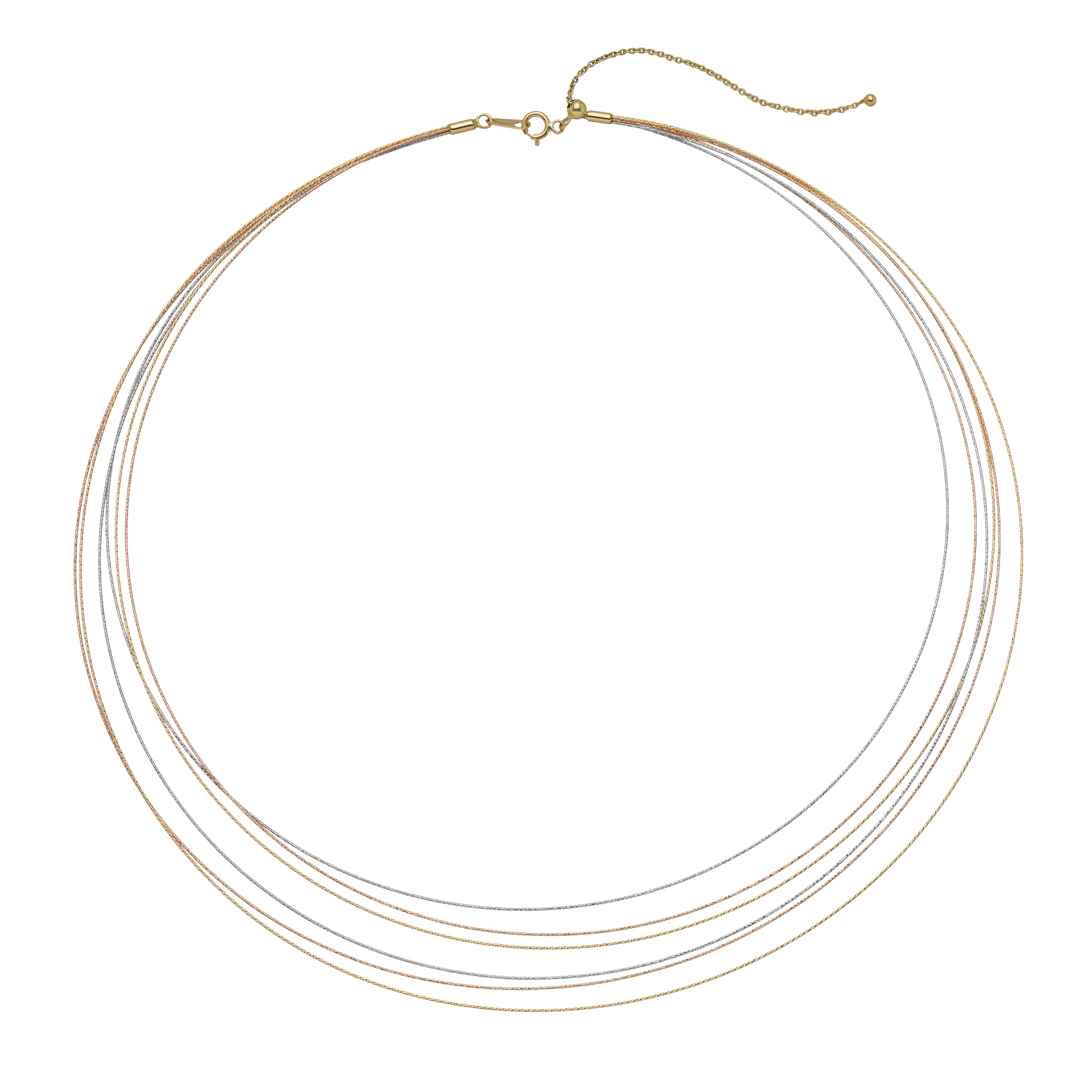 SATURNO 6 Files Necklace