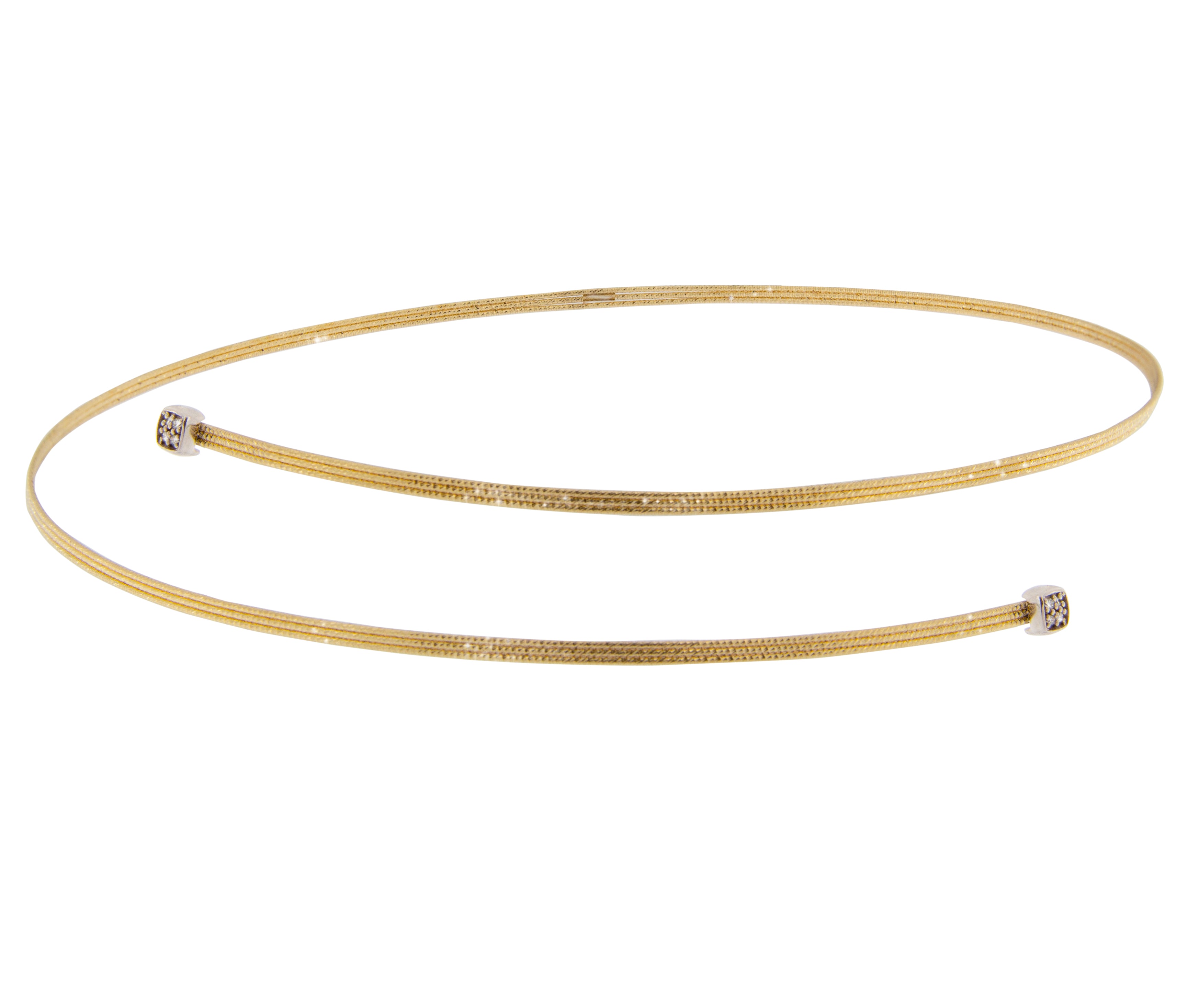 MUSA 1 Row Necklace - Square Pavè
