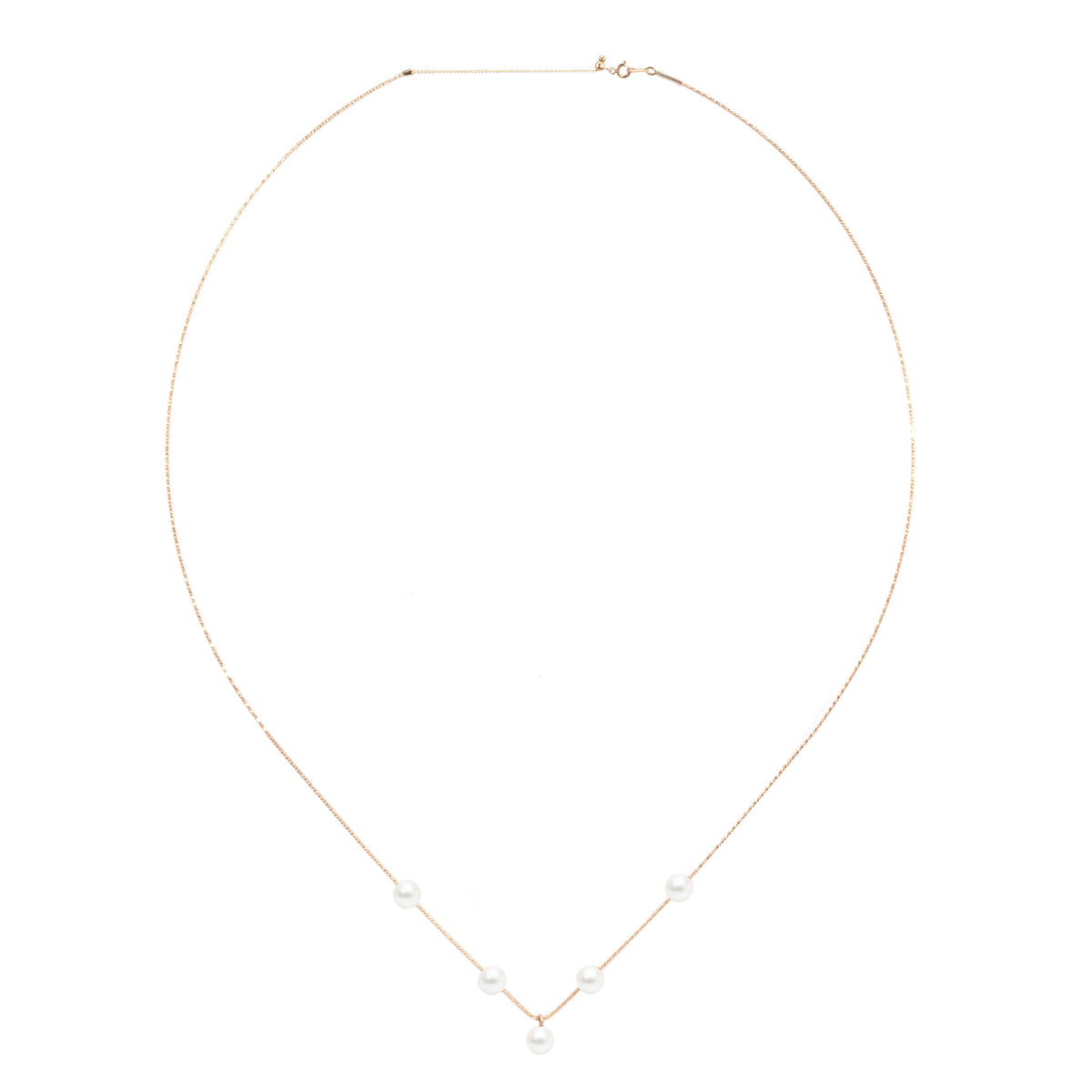 MIRA 5 Pearls Necklace