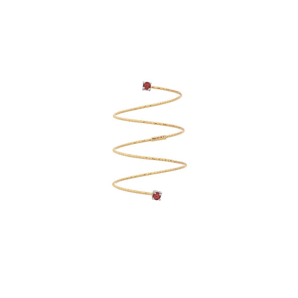 SILENZIO 1/2 Spirale Ring