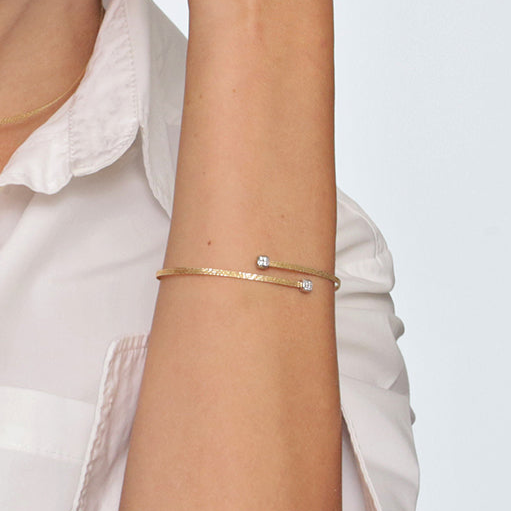 MUSA 1 Row Bracelet - Square Pavè