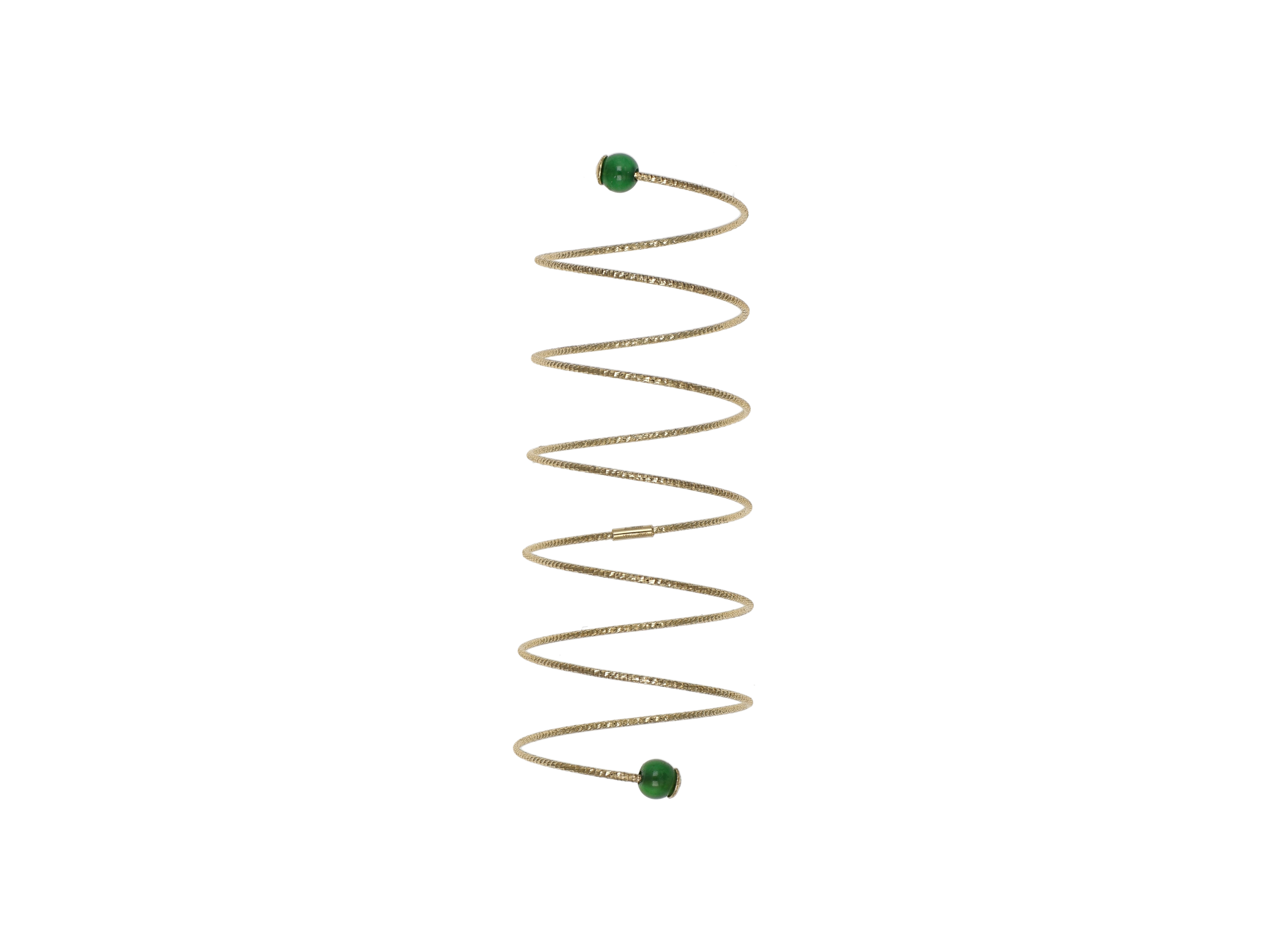LONG NEVE Ring with Jade
