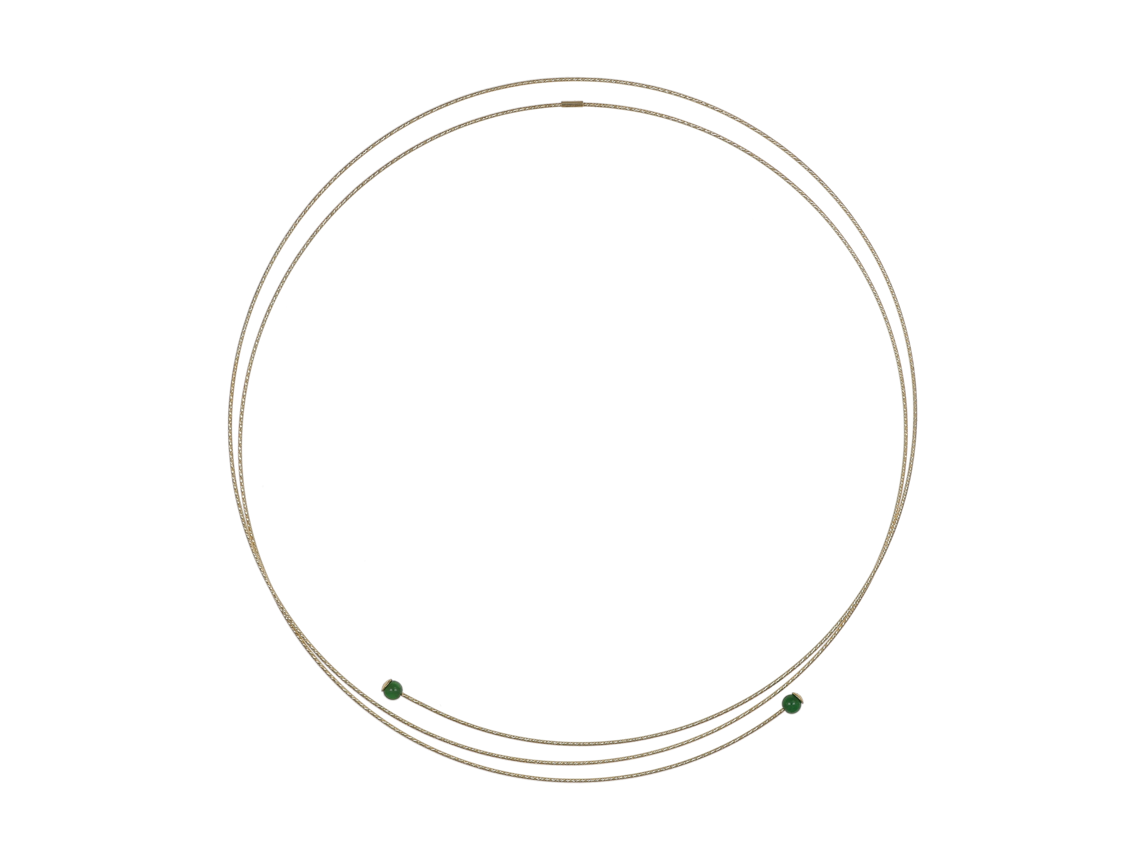 NEVE Necklace with Jade
