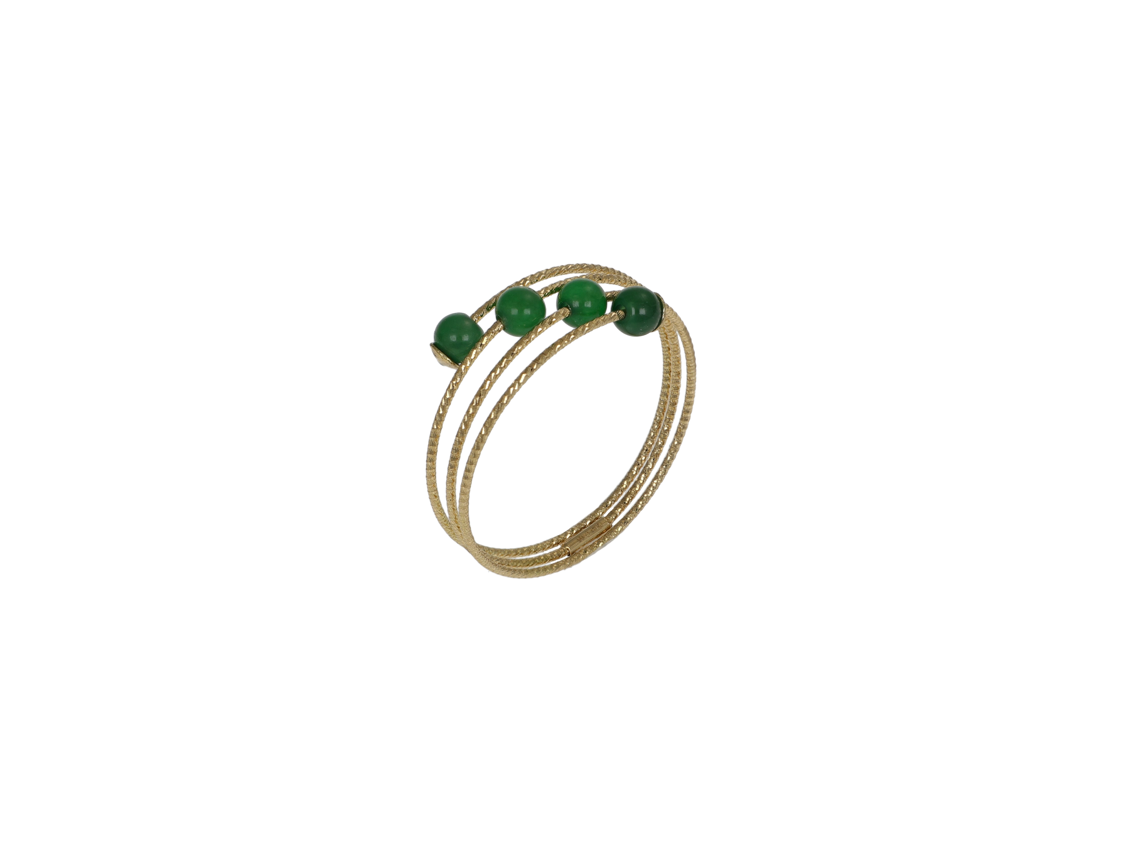 TRILLY Ring with Jade